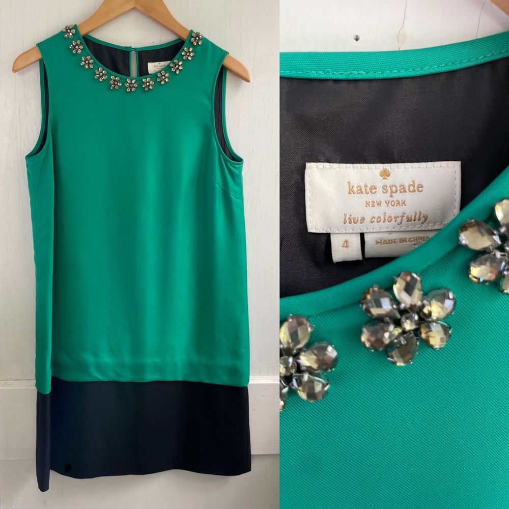 Kate Spade Embellished Shift Dress
